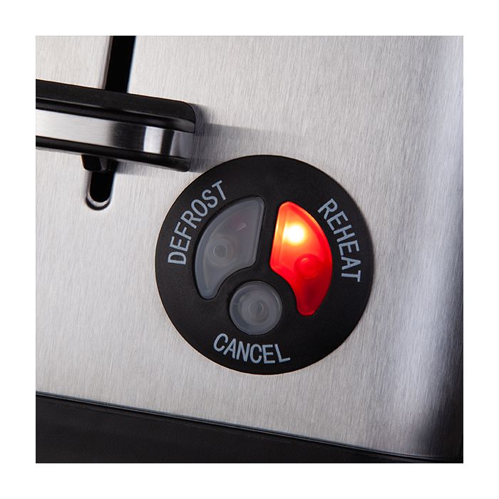 13975 RUSSELL HOBBS 2 SLICE MATT BLACK TOASTER
950W