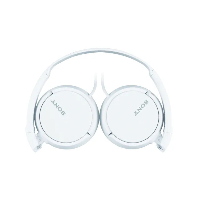 Sony MDR-ZX110 Foldable On-Ear Headphones - White
