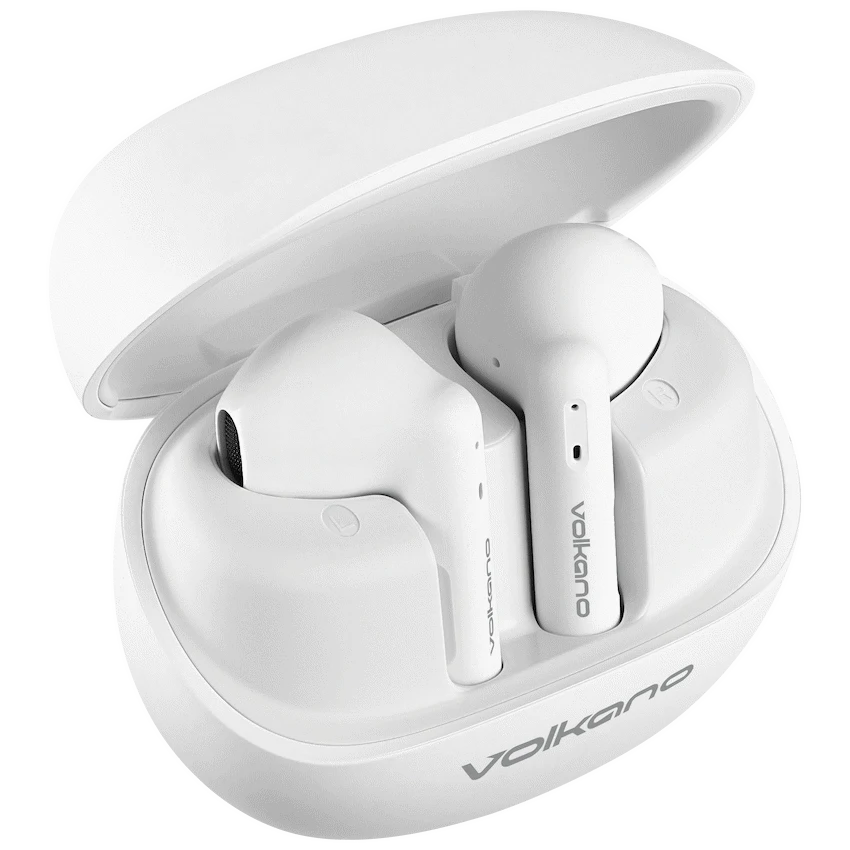Volkano Buds X3 TWS Earphones with ENC - White
