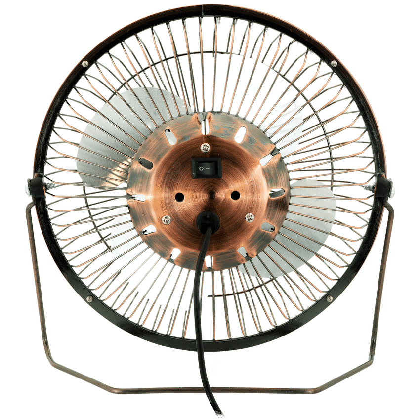 Zen Cool Series 6in Desk Fan - Copper
