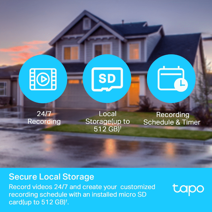 TP-Link Tapo C500 1080p Outdoor Pan/Tilt Security Wi-Fi Camera
