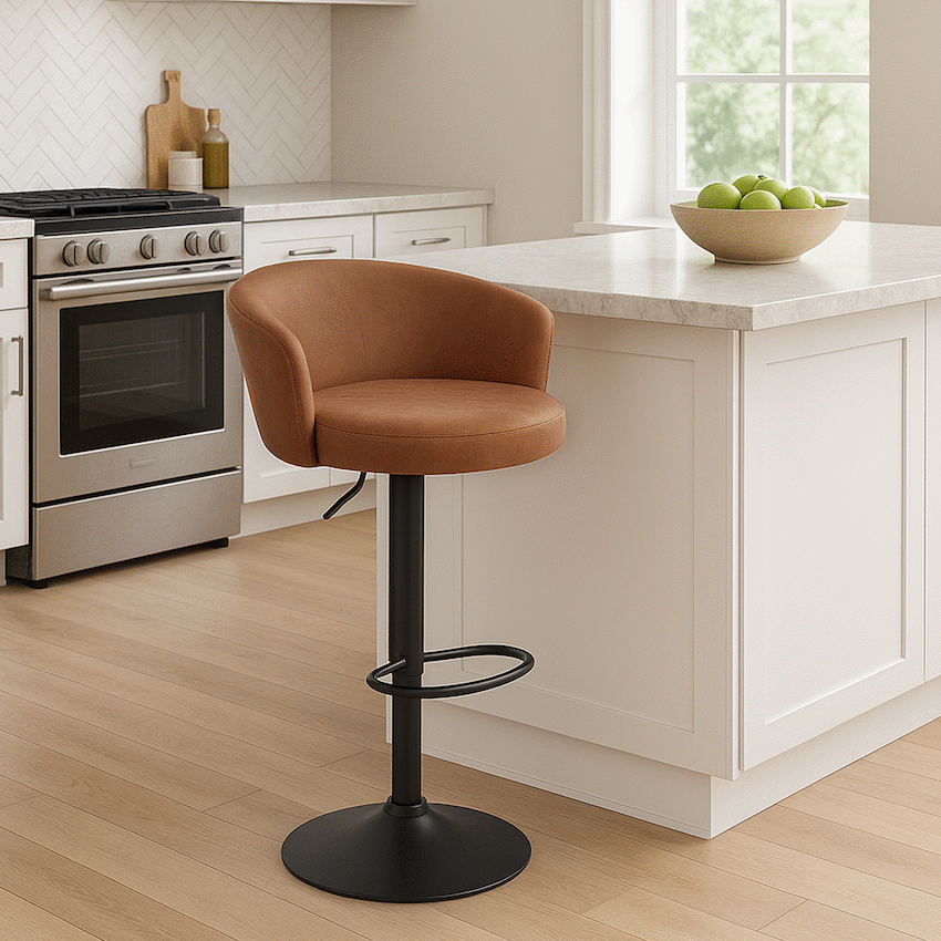 Everfurn Titan Barstool - Tan