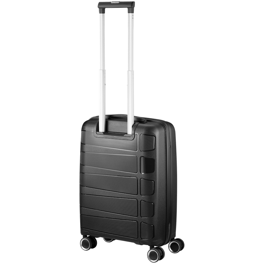 Travelwize Tourer PP 55cm 4-wheel Spinner Luggage Black