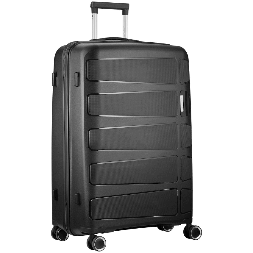 Travelwize Tourer PP 75cm 4-wheel Spinner Luggage Black