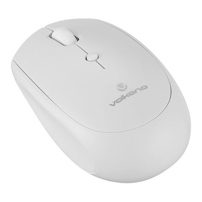 Volkano Talc Wireless Mouse - White