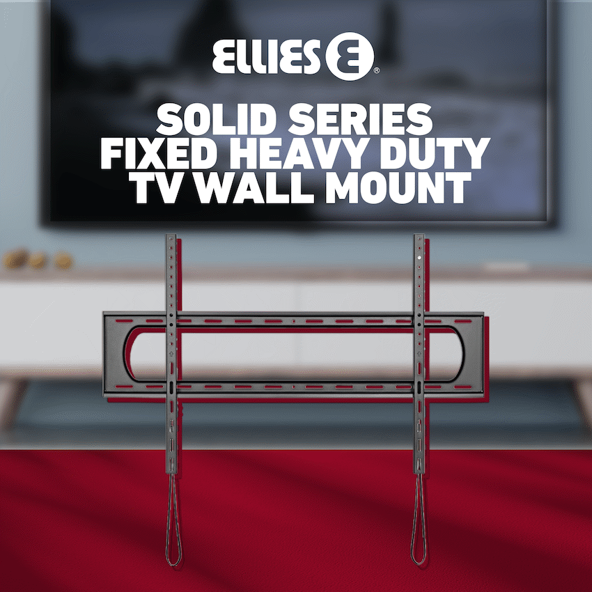 Ellies Solid series Fixed Heavy Duty Tv Wall Mount For 60" - 120" TVs