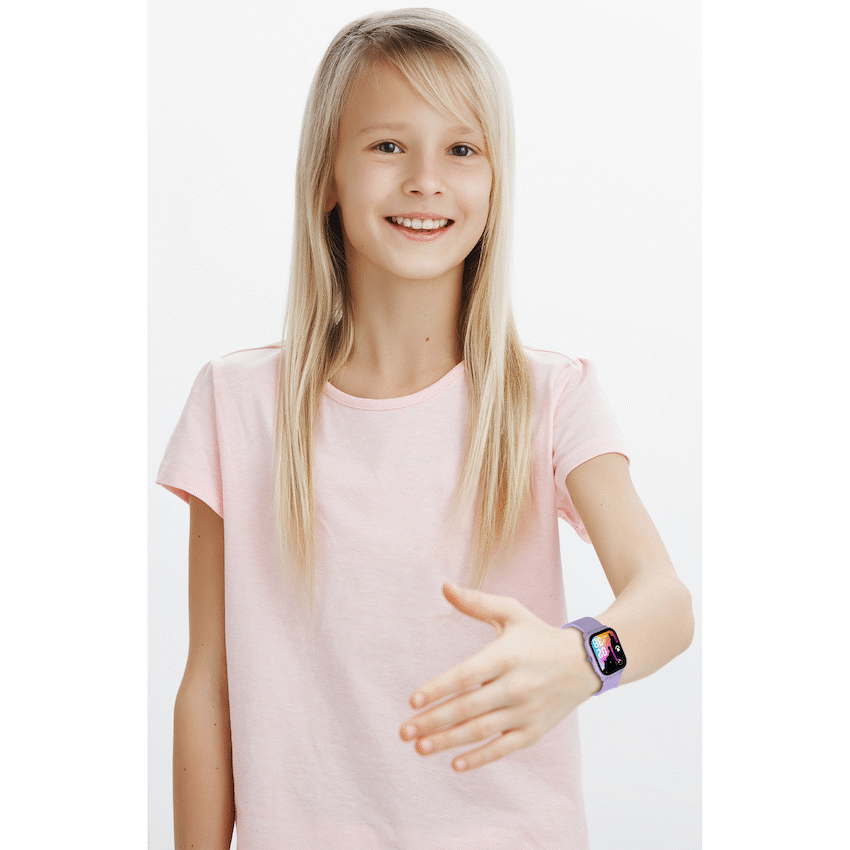 Volkano Vivo Series Kids Smart Watch - Lilac Purple