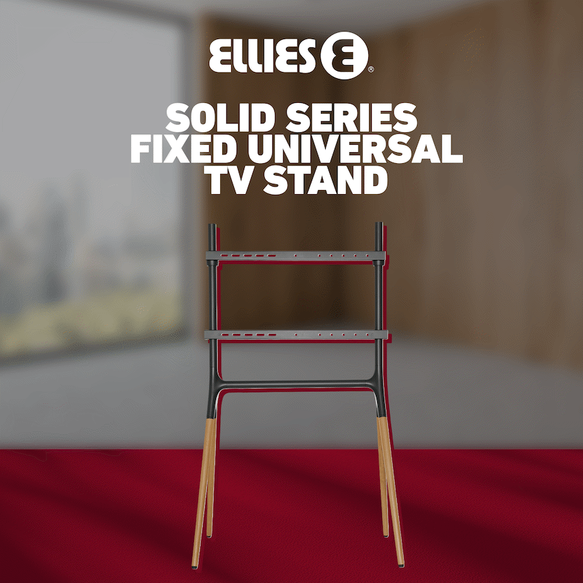 Ellies Solid series Fixed Easel TV Stand 45" - 70"