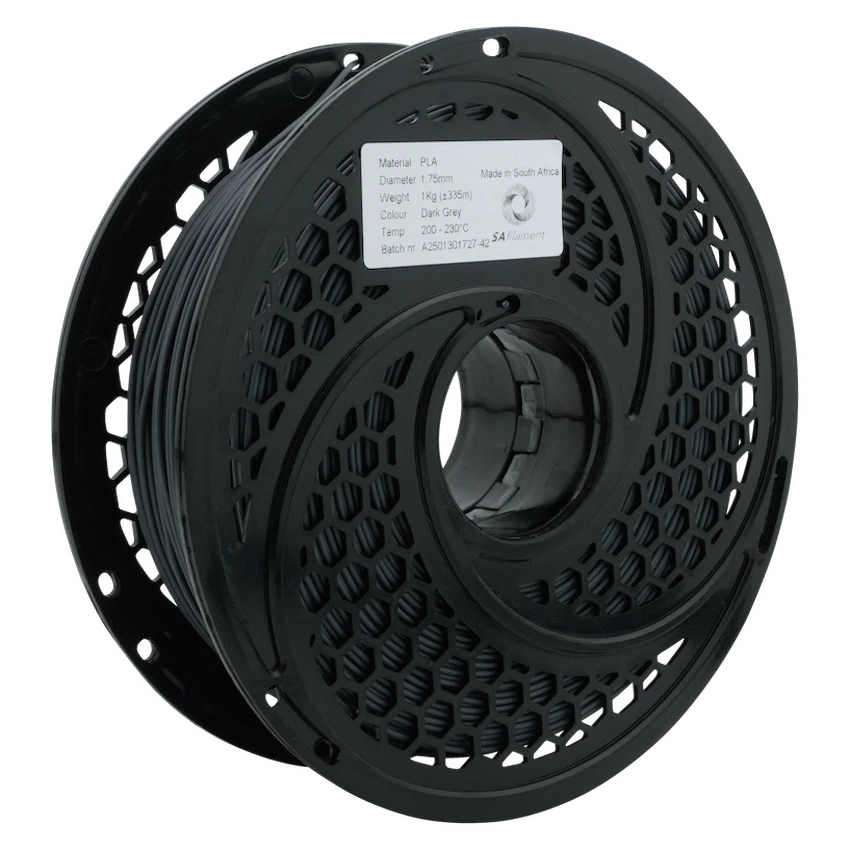 SA Filament ABS Premium Filament 1kg - Dark Grey