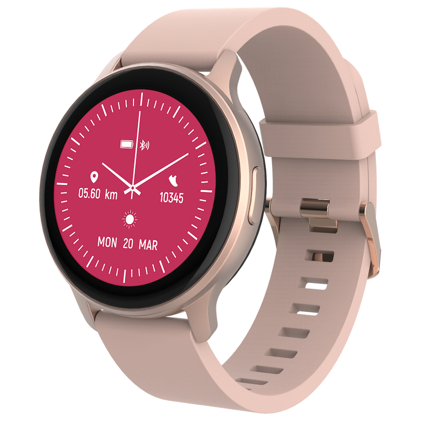 Volkano Active Tech Trend series Watch with heart rate monitor - Gold