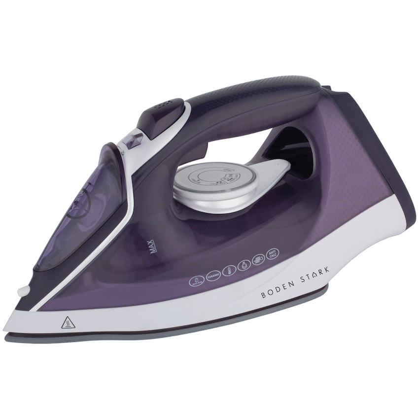 Boden Stark Ceramic Steam Iron - Purple