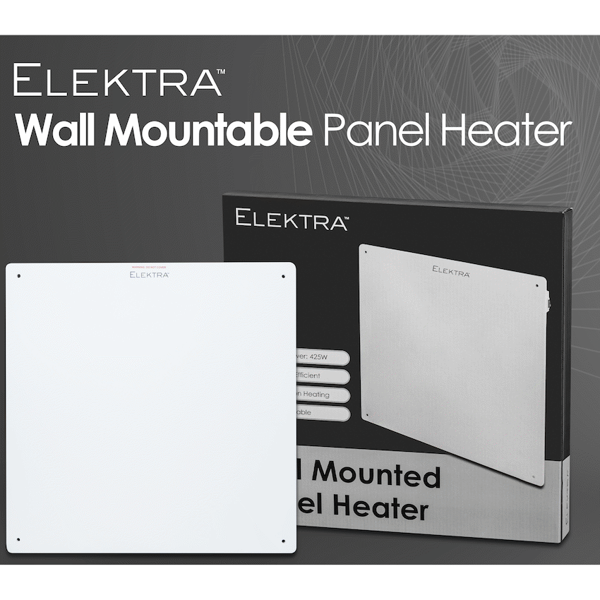 Elektra Wall Mountable Panel Heater