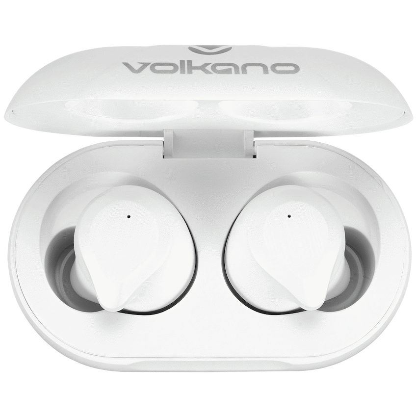 Volkano Scorpio Series True Wireless Earphones - White