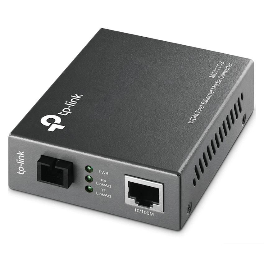 TP-Link MC111CS 10/100Mbps WDM Media Converter