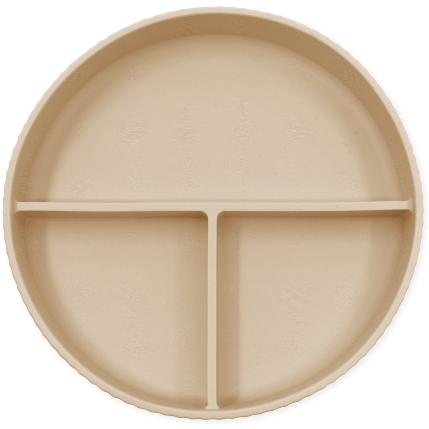 Echo Baby Silicone Suction Plate - Ivory