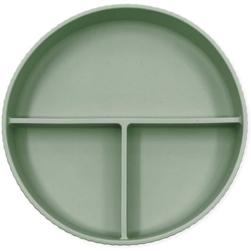 Echo Baby Silicone Suction Plate - Sage