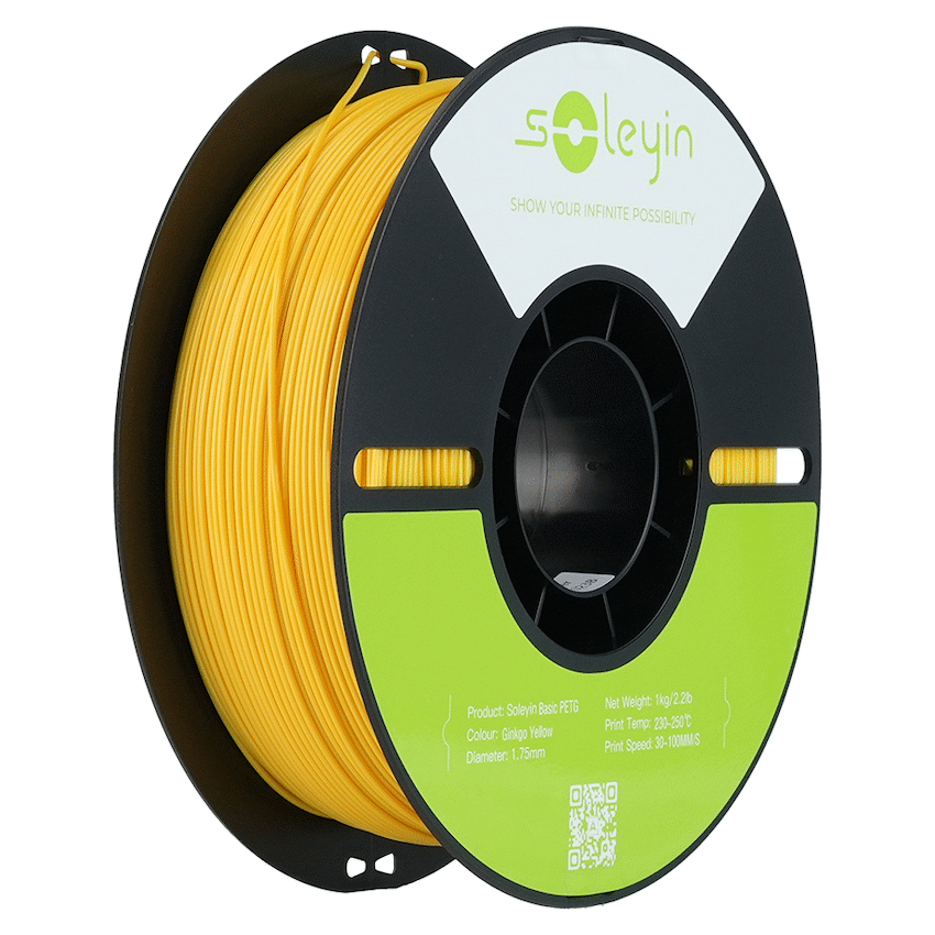 Soleyin Basic PETG Ginkgo Yellow_1.75_1KG