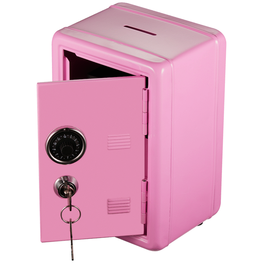 Volkano Kids Iron Series Money Saving Vault - Pink