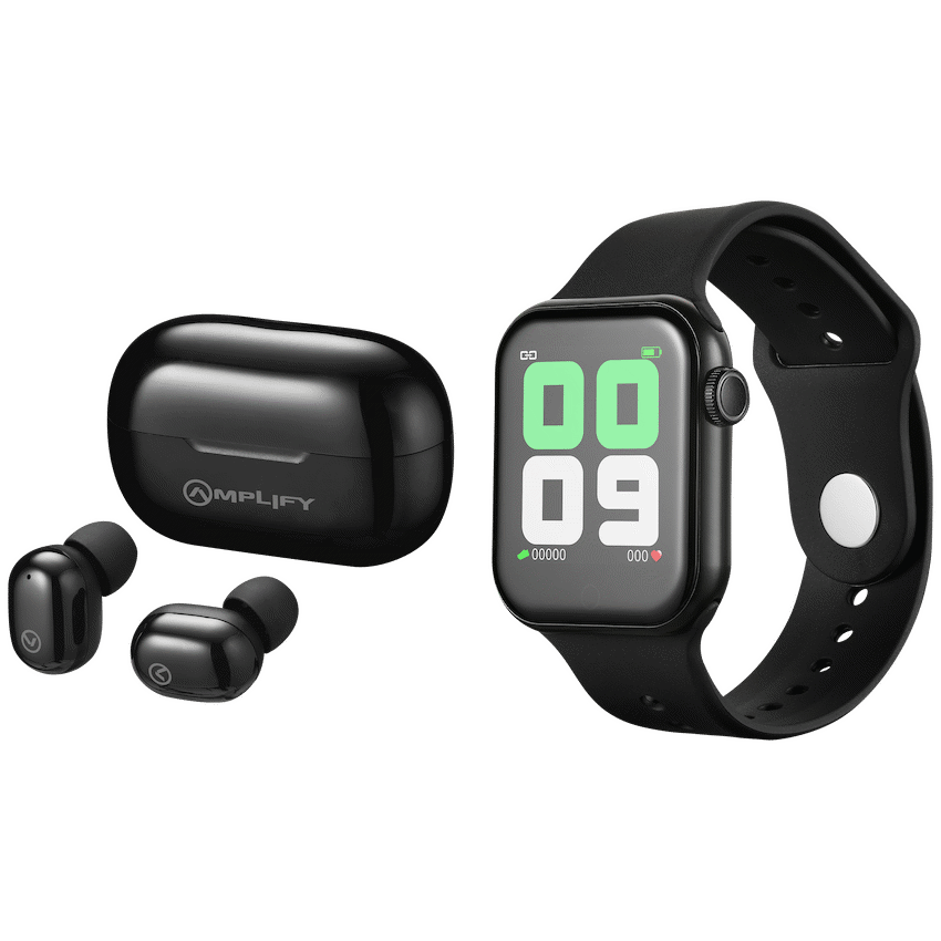 Amplify TWS Pods + Fitness Watch - Black