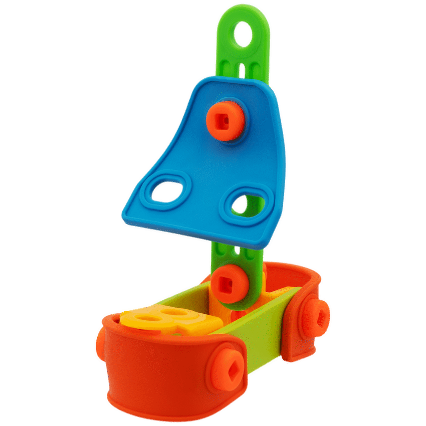 Edu-matic - Flexi build Mini Kit - Boat - 22 pcs
