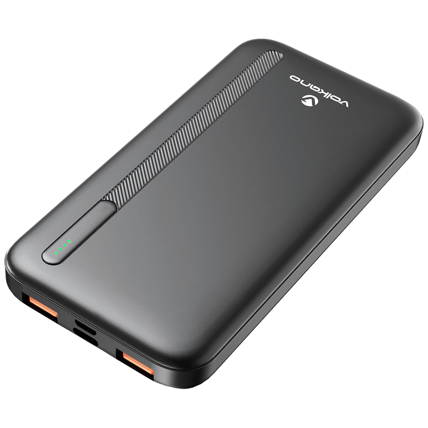 Volkano Fuel Series 10000mah Power Bank - Black