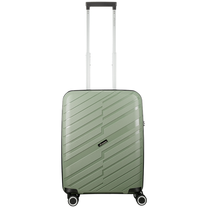 Travelwize Java PP 4-Wheel Spinner 55cm Luggage Military
