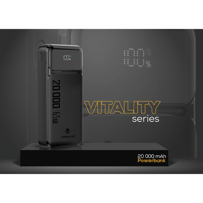 VolkanoX Vitality Series PD 65w 20000mah Power Bank