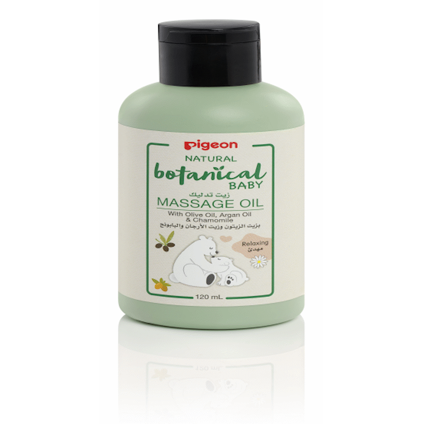 Pigeon - MASSAGE OIL 120ML NATURAL BOTANICAL