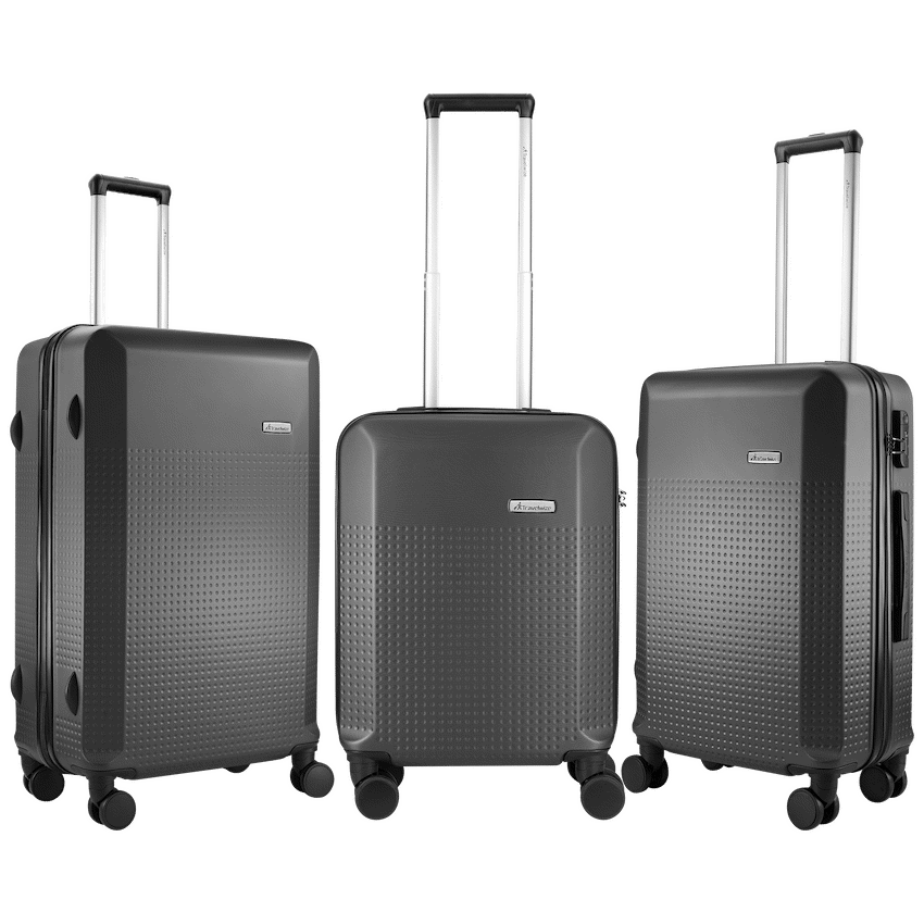Travelwize Cyclone ABS 4-Wheel Spinner 55cm Luggage - Granite