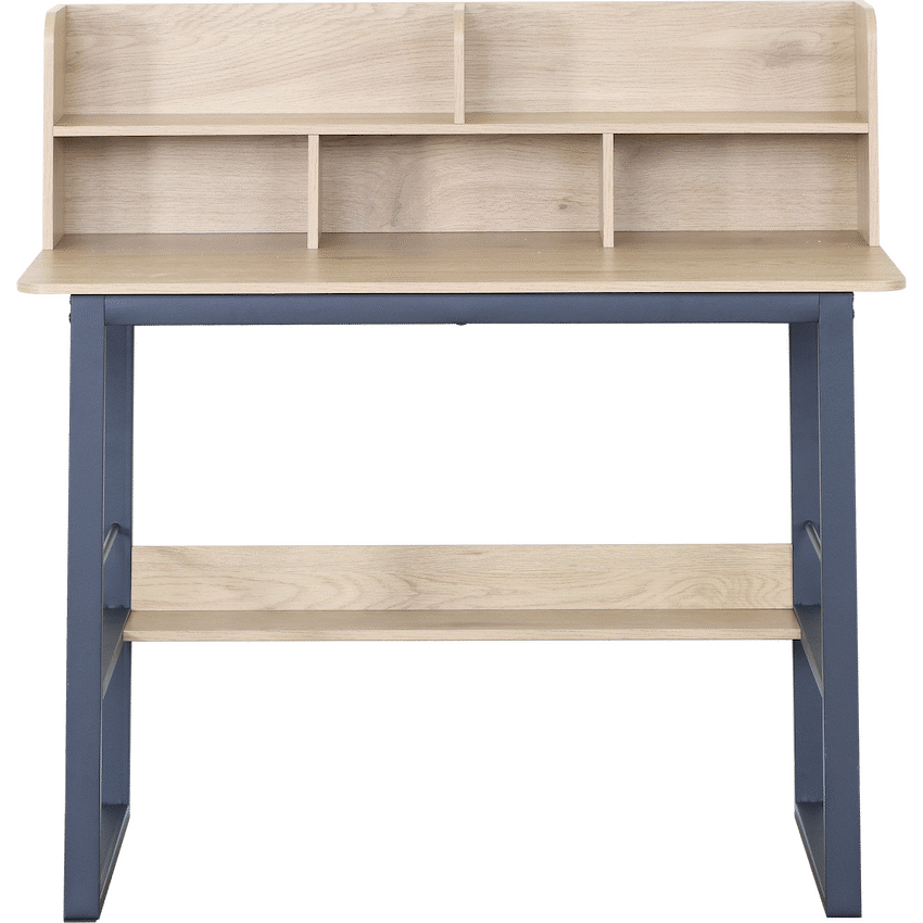Everfurn Marcel Office Desk With Shelves
