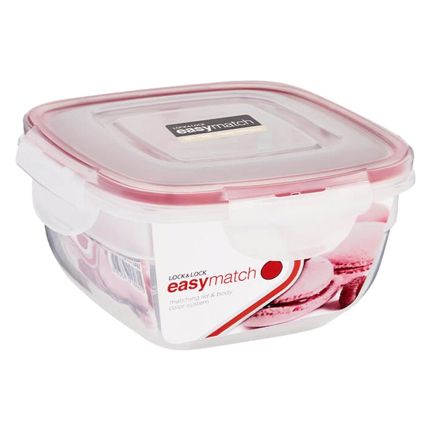 LocknLock Easy Match square 520ml ( Order in Qty of 2)