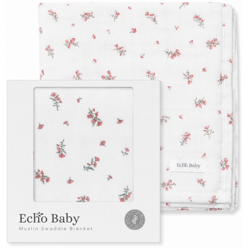 Echo Baby Muslin Swaddle Blanket - Spring