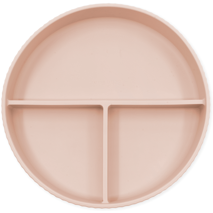 Echo Baby Silicone Suction Plate - Rose