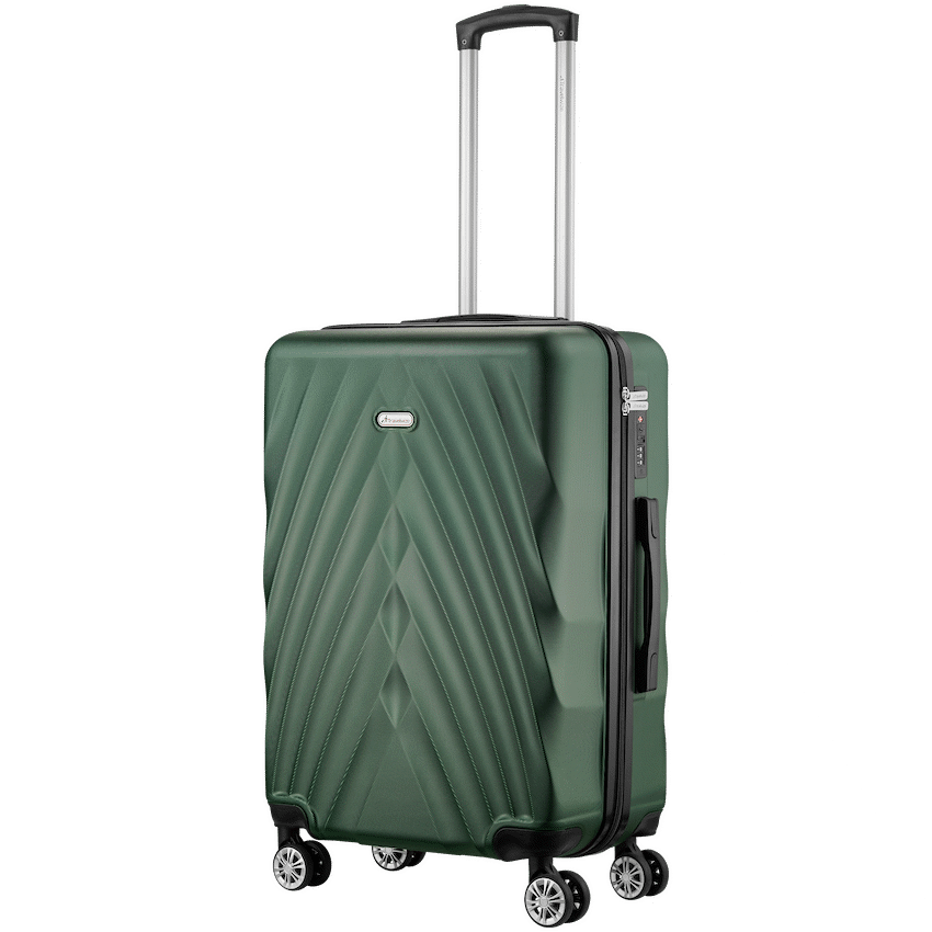 Travelwize Terra ABS 67cm 4-Wheel Spinner Luggage - Bottle