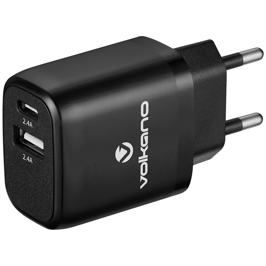 Volkano On-The-Go Dual Wall Charger