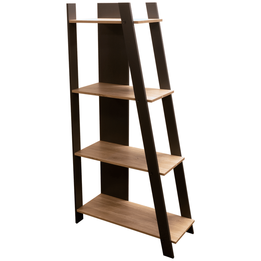 Everfurn Swiss Large Bookshelf - Two-Tone