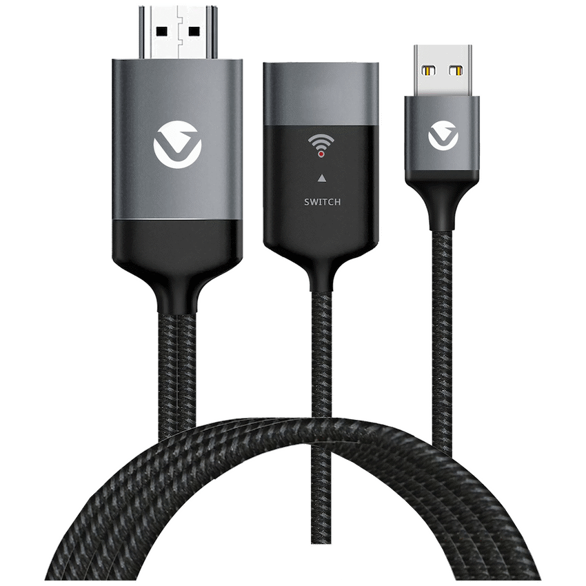Volkano Pitch series Wired and Wireless Casting cable for Android and iOS