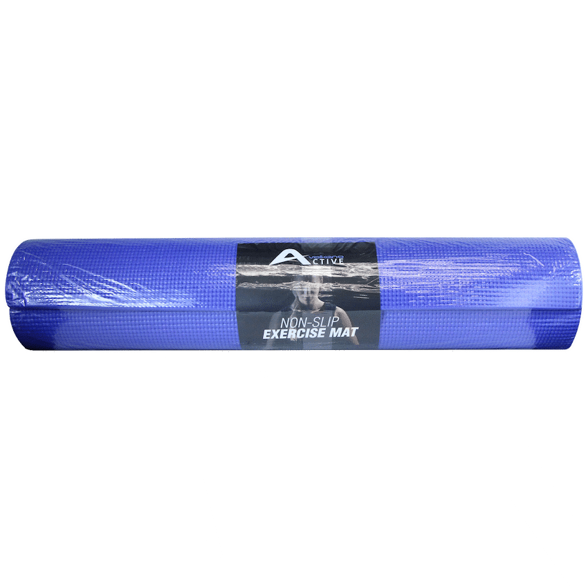 Volkano Active Lotus Series Yoga Mat (Blue)