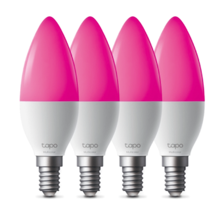 Tapo Smart Light Bulb, Multicolor, 4-pack