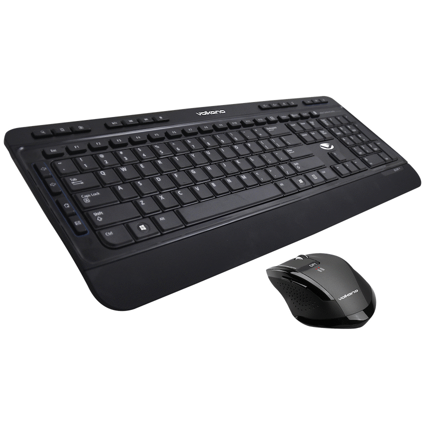 VolkanoX Graphite series Wireless keyboard and mouse combo - black