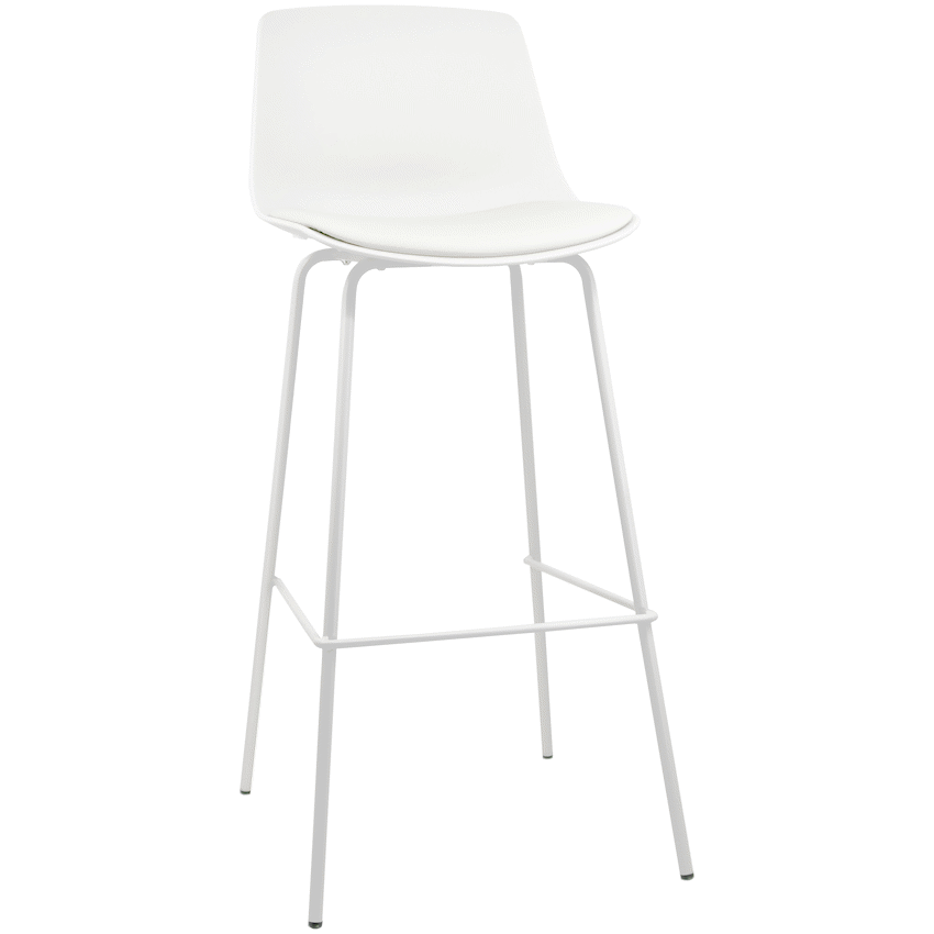 Oasis Bar Chair - White