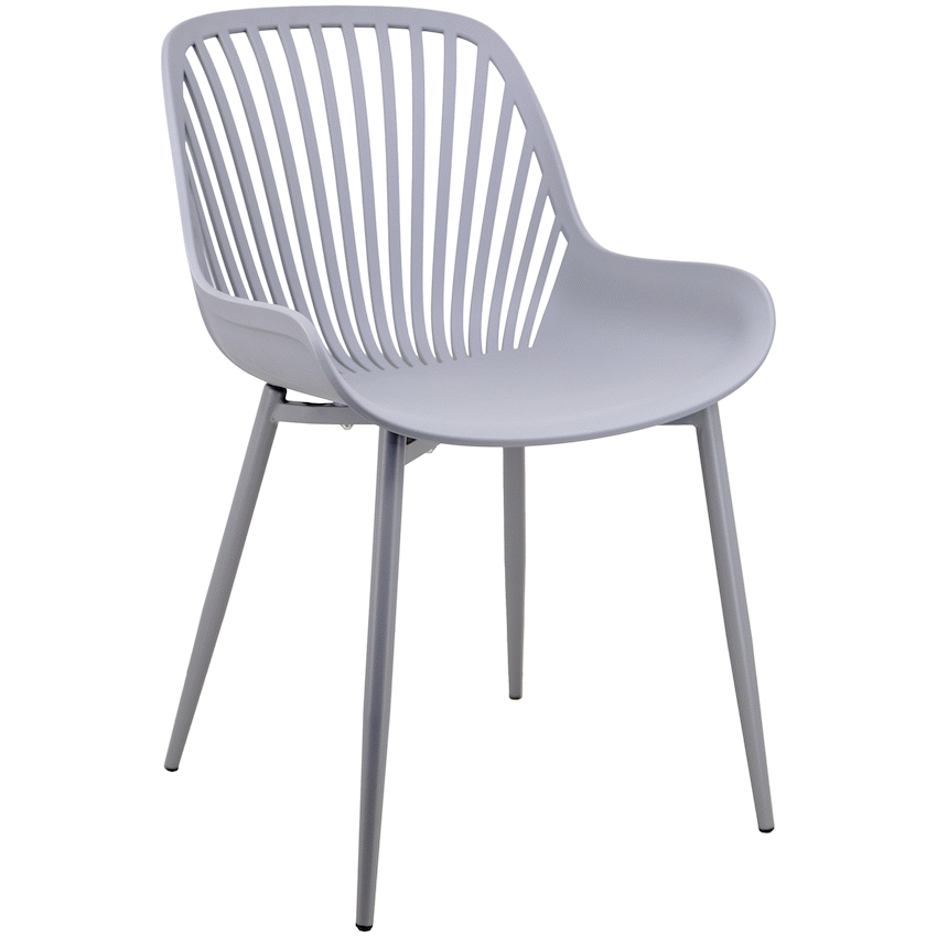 Berlin Dining Chair - Grey