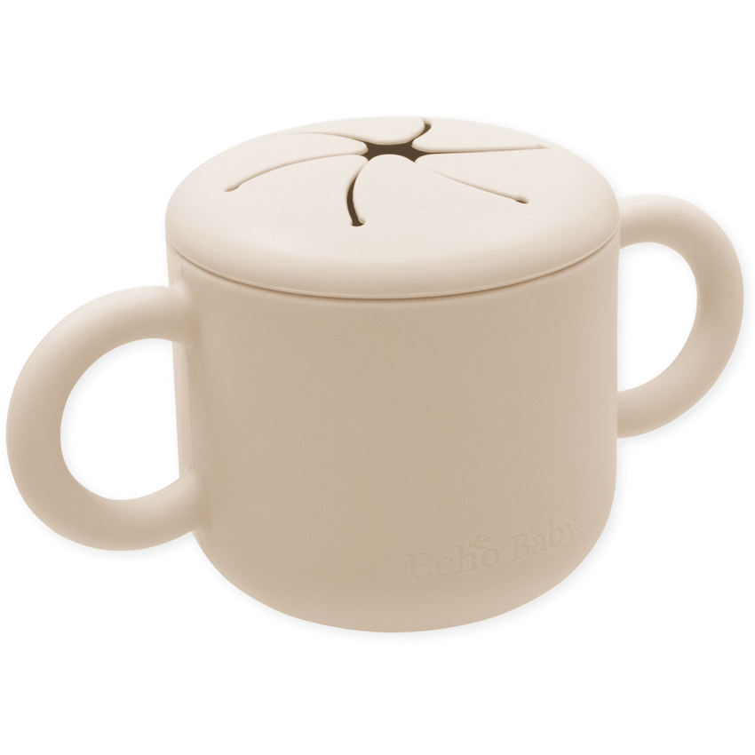 Echo Baby Silicone Snack Cup - Ivory