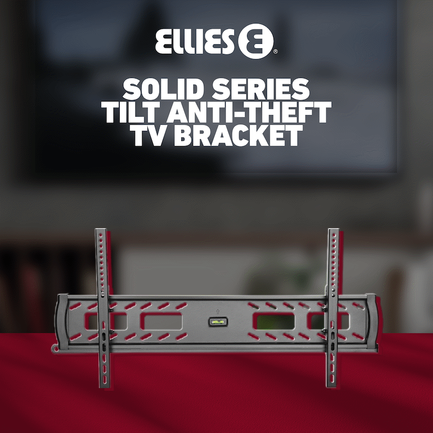 Ellies Solid Series Tilt Anti-Theft TV Bracket for 32'' - 90'' TV's