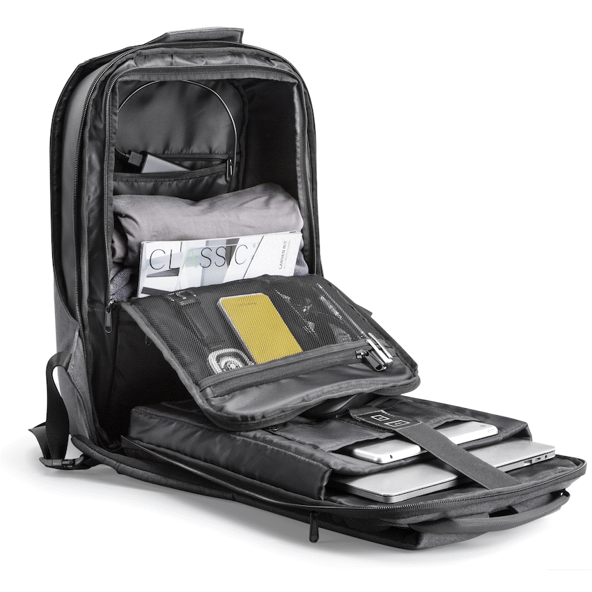 Kingsons Urban Series Anti-Theft 15.6" Laptop Backpack - Black