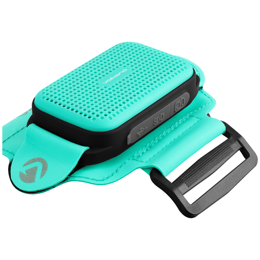 Volkano Pumped Series Wearable Speaker with Armband - Mint