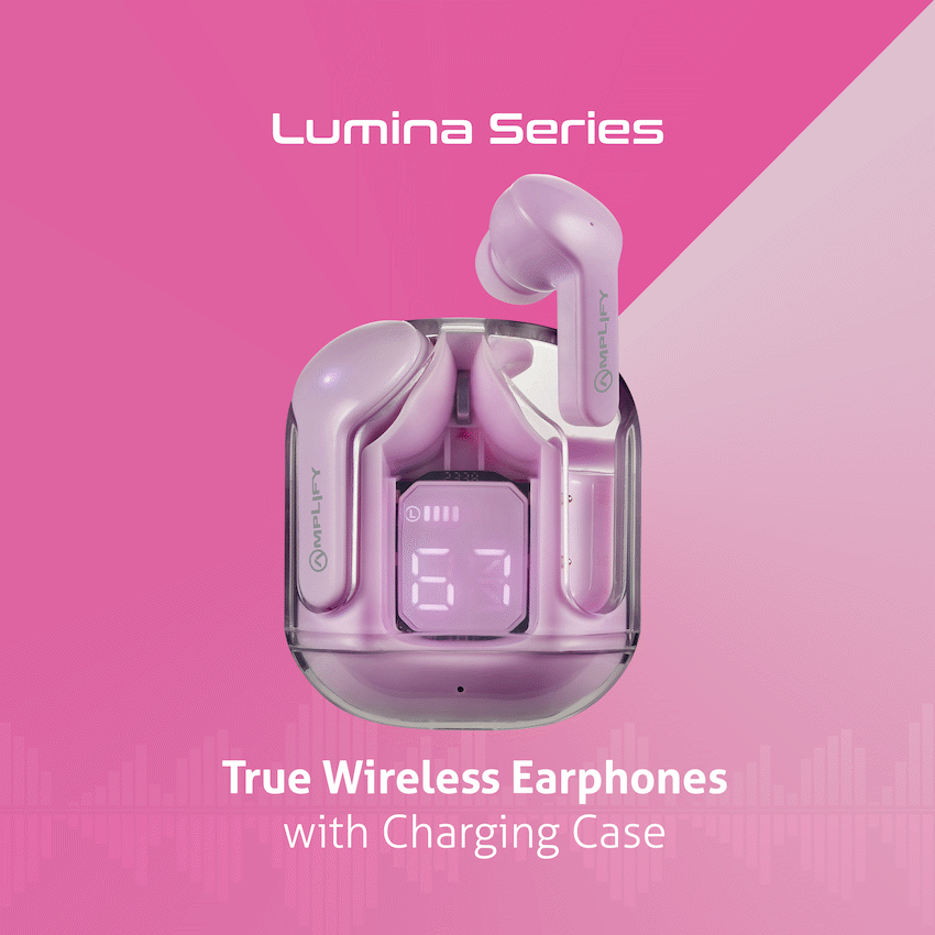 Amplify Lumina Series TWS Earphones - Purple