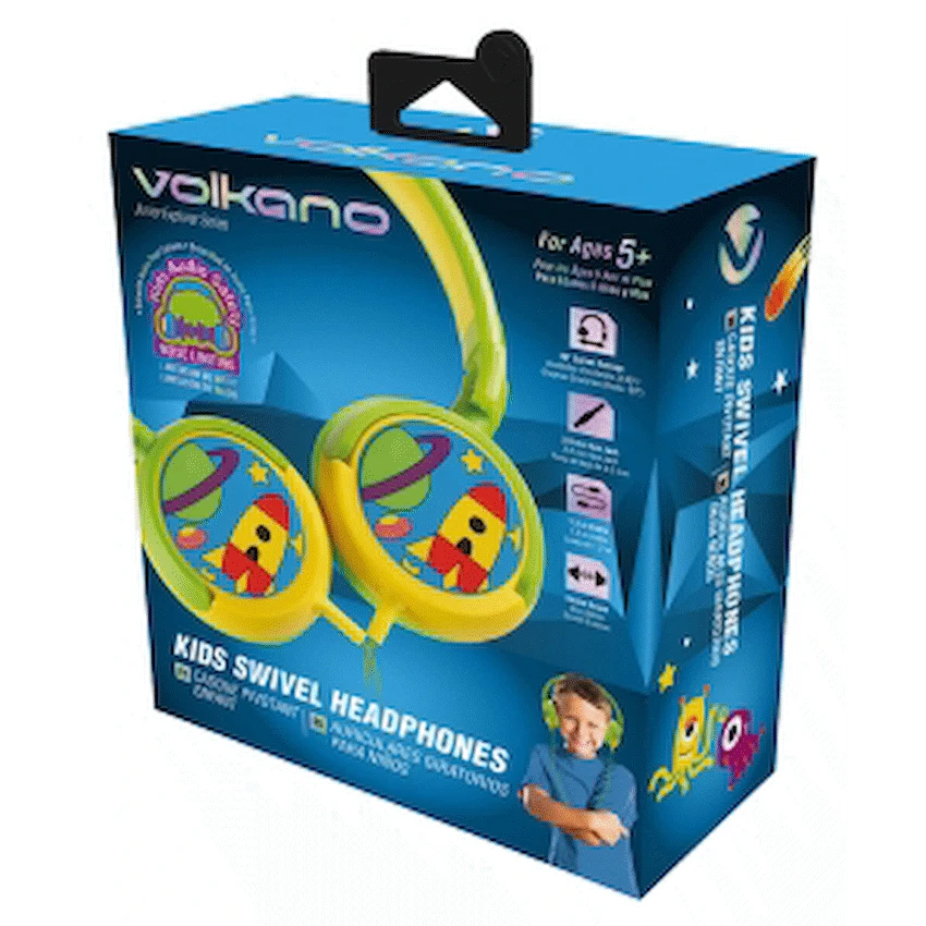 Volkano Kiddies Headphones Boys Junior Explorer - Everyday Elektronics South Africa