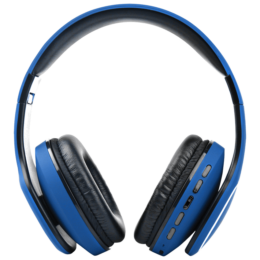 Volkano Phonic Series Bluetooth Full Size Headphones - Blue