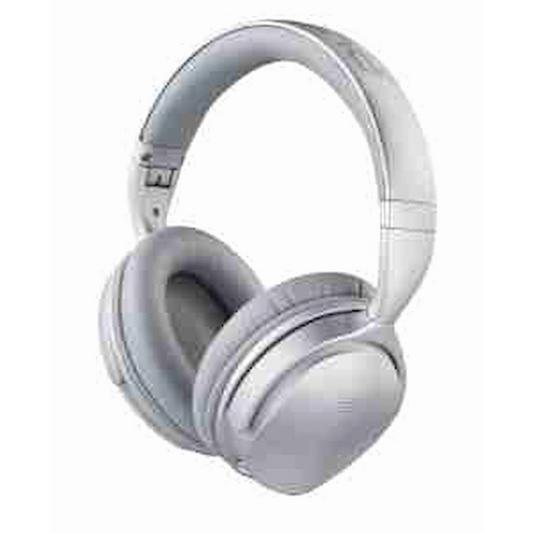 VolkanoX Silenco Series Active Noise Cancelling Bluetooth Headphones - Silver